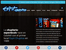 Tablet Screenshot of espitchupitos.com